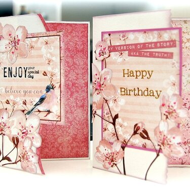 Pink Birthday Cards