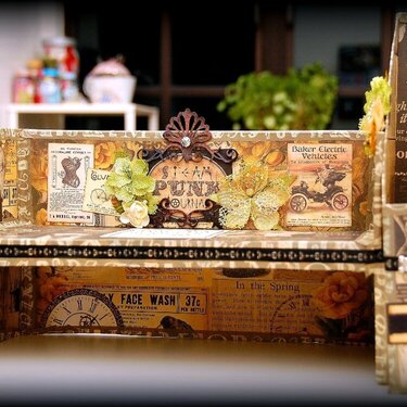 Table Organizer using Recycled Boxes