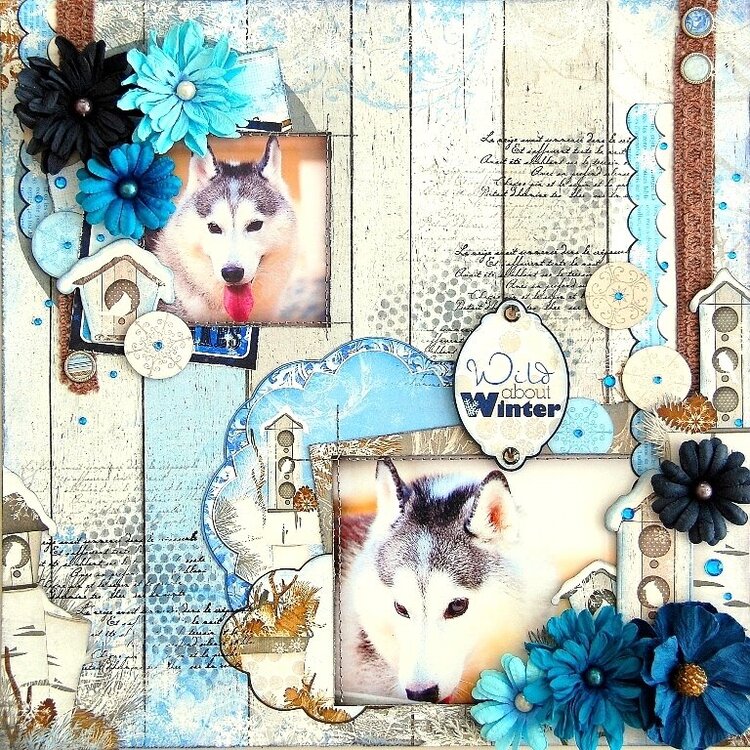 Wild About Winter Layout