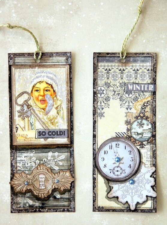 Winter Bookmarks