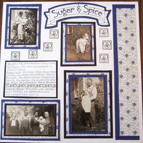 Sugar &amp; Spice - Mom&#039;s History - Page 2 of 2 Page Layout