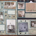 Family Times - Mom's History - 2 Page Layout Spread
