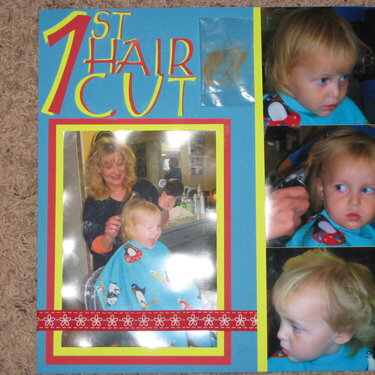 1st hair cut