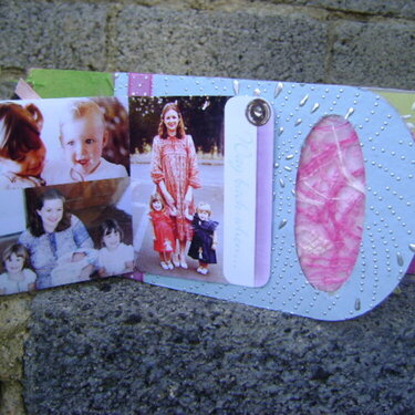 Altered Mom Book (opened lock page)