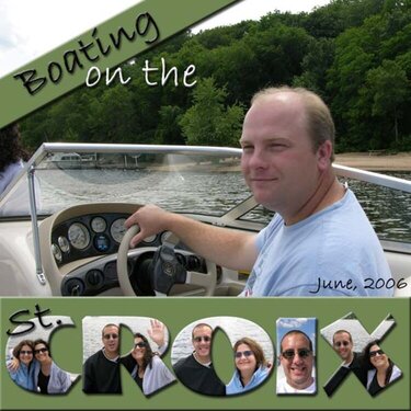 Boating on the St. Croix