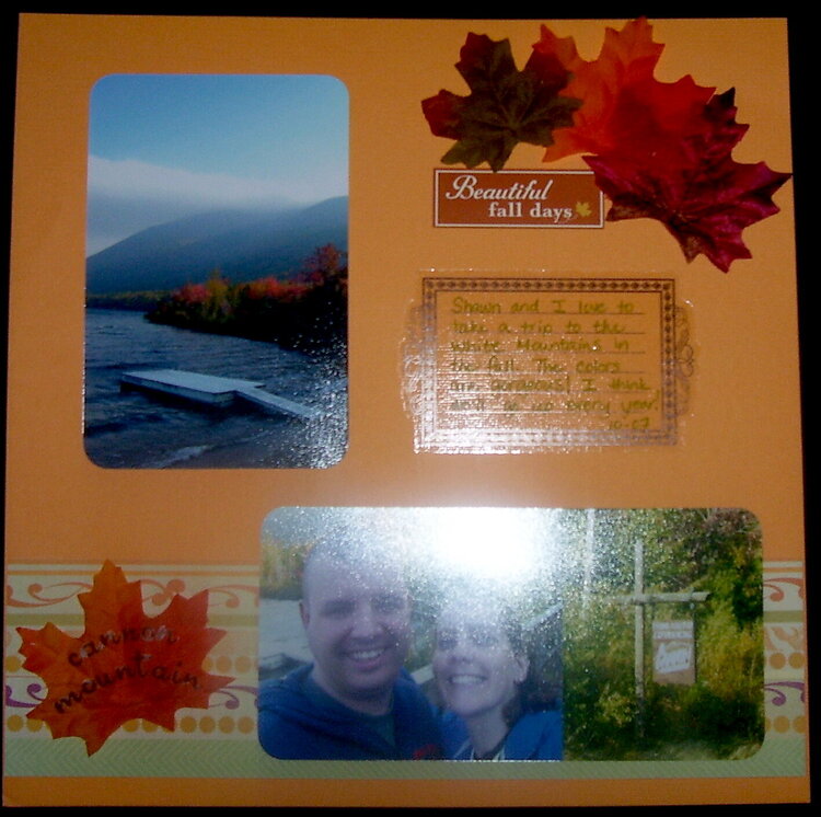 Beautiful Fall Days - Cannon Mountain