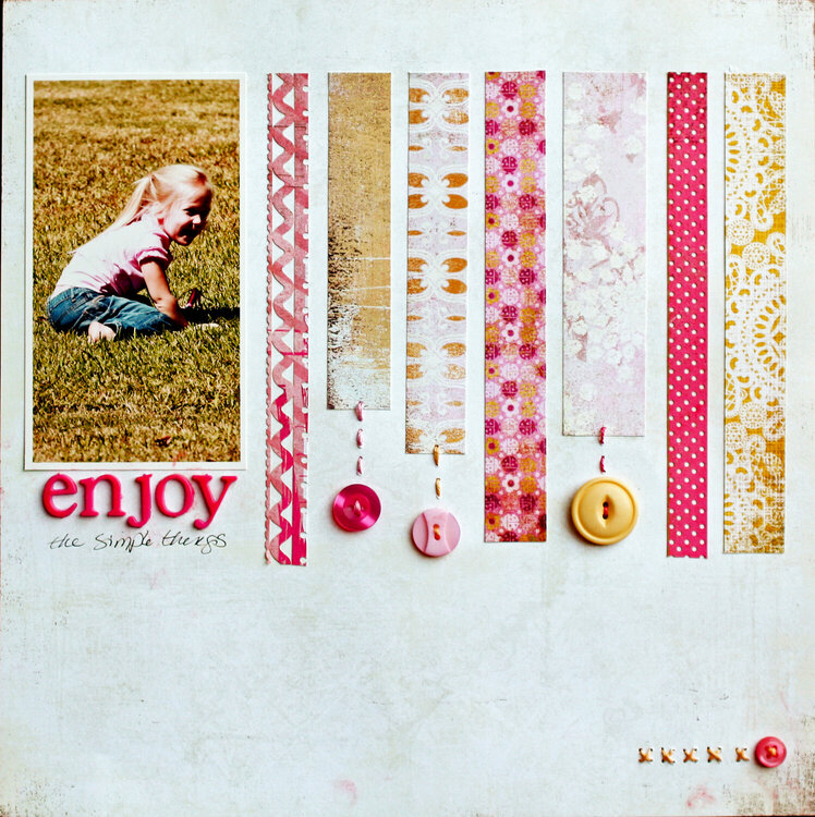 Enjoy...the simple things {Color Combos Galore 169}