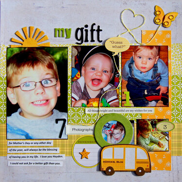 My Gift {Color Combos Galore 191}