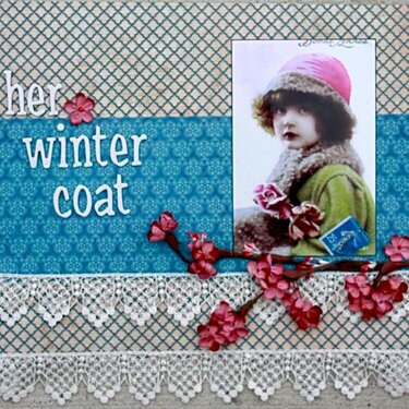 her winter coat **Graphic 45 Renaissance Faire**