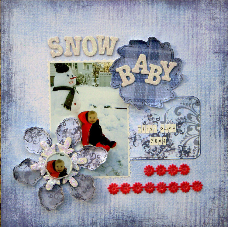 Snow Baby *The Paper Element - Blue Flannel*