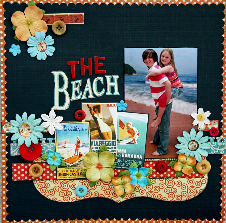 The Beach **Graphic 45 &quot;On the Boardwalk&quot;**