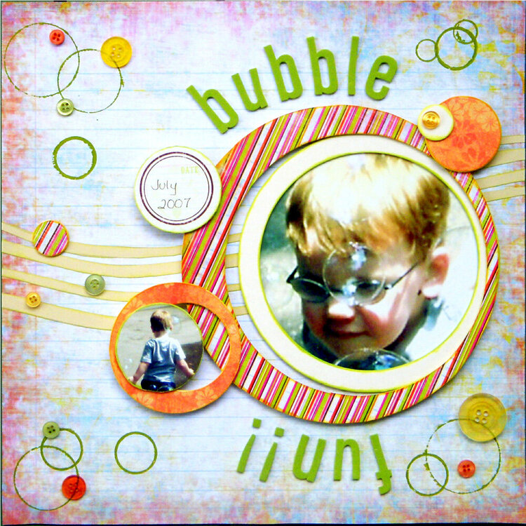 Bubble Fun - Creative Scrappers (sketch blog)