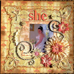 She found love *Graphic 45" Baby to Bride