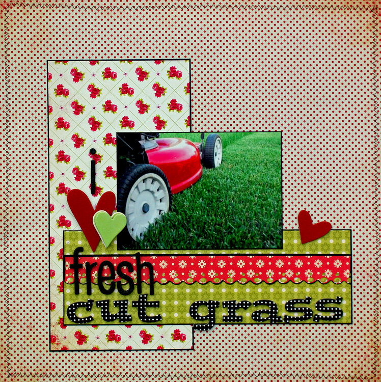 I &quot;heart&quot; fresh cut grass {Twisted Sketches 86}