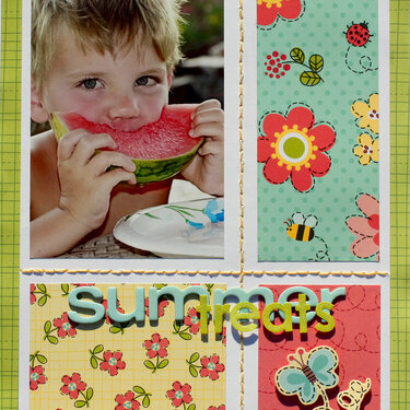 Summer Treats {My Little Shoebox &amp; Summer 2011 Scrapbooking &amp; Beyond}