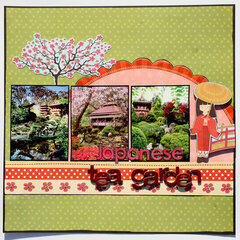 Japanese Tea Garden {My Little Shoebox "Oasis" CHA Release}