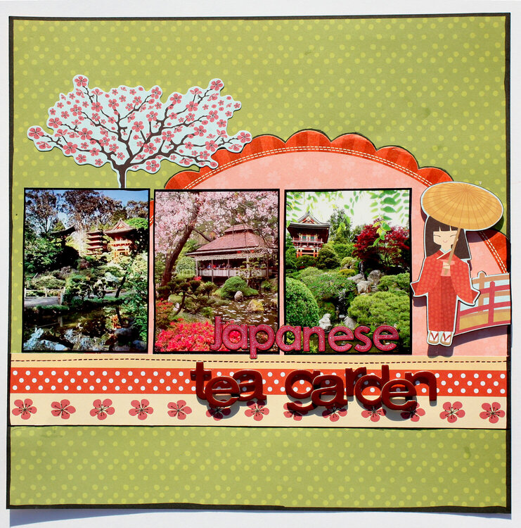 Japanese Tea Garden {My Little Shoebox &quot;Oasis&quot; CHA Release}