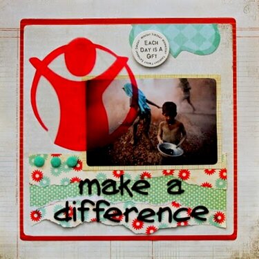 Make a Difference {The Scrappy Tree Guest Designer)