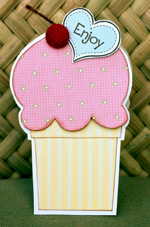 Ice Cream Card {Nikki Sivils &quot;Summer&quot; CHA Release&quot;