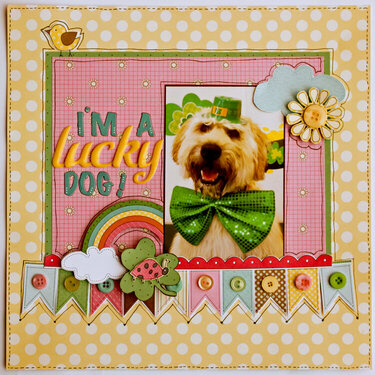 I&#039;m A Lucky Dog {Nikki Sivils March Challenge using &quot;Summer&quot;}