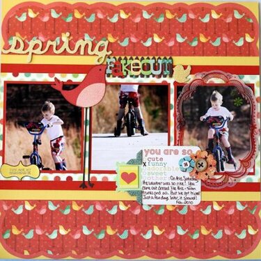 Spring Fakeout *Scrapbook Sussies April GDT Kit*