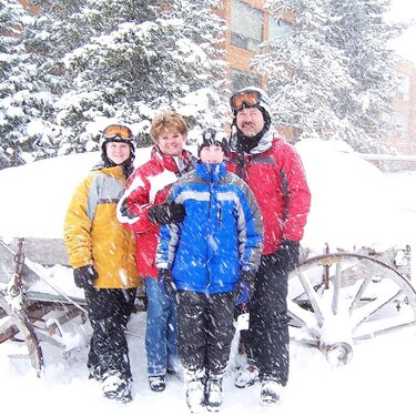 Snowy Day At Big Sky