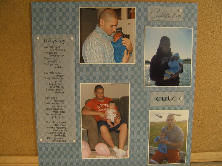 My brother &amp; his son (Isaac)