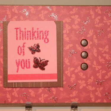 Thinking of you card