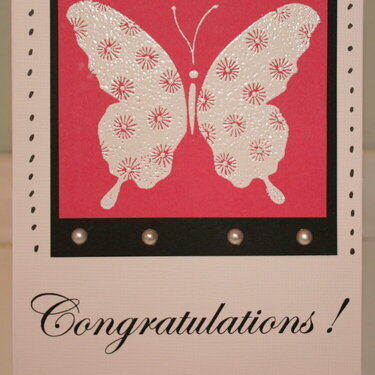 Congratulations card