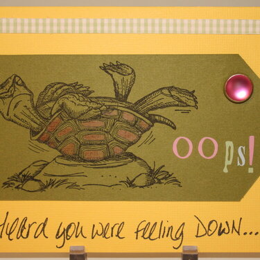 &quot;Down and Out&quot; card