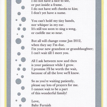 From Baby to Grandparents