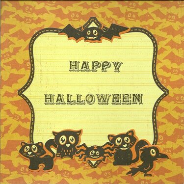 Halloween card