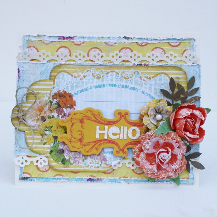 Hello Card ~My Creative Scrapbook~