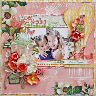 Sweet Smiling Faces *My Creative Scrapbook*