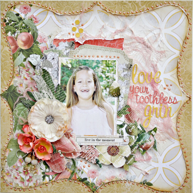 Love Your Toothless Grin *My Creative Scrapbook*
