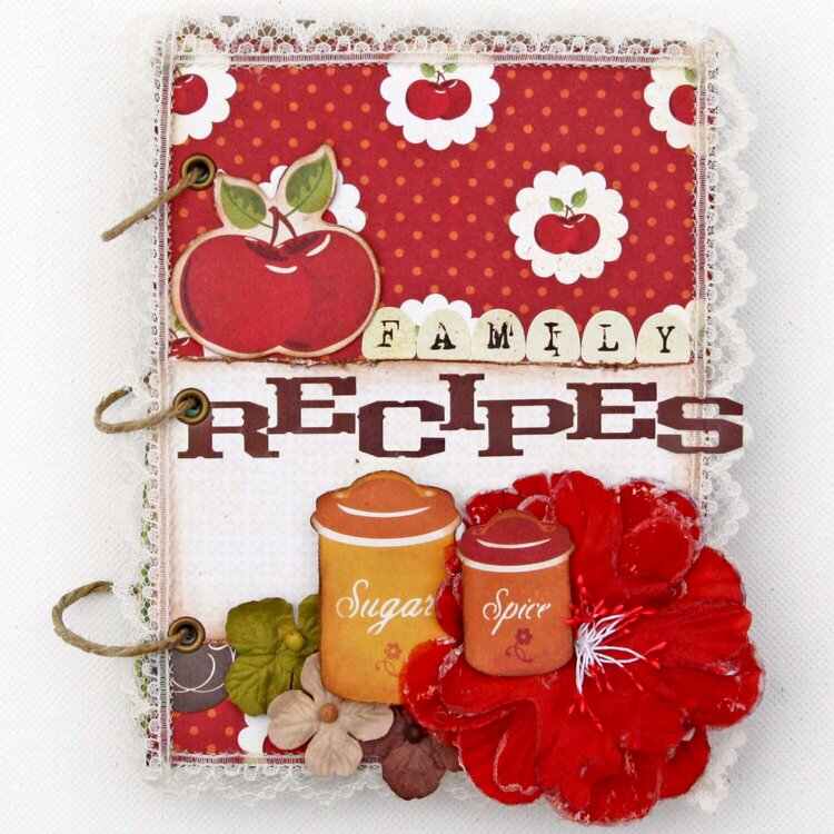 Family Recipes Mini Album ~My Creative Scrapbook~