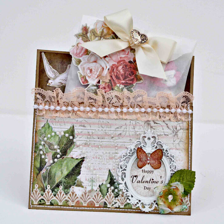 Valentine&#039;s Day Card/Treat Pocket *My Creative Scrapbook*