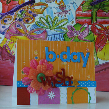 B-Day Card