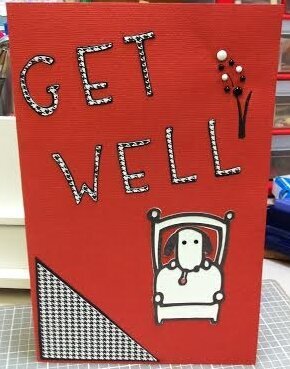 February Card Challenge Get Well