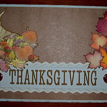 Thanksgiving Card