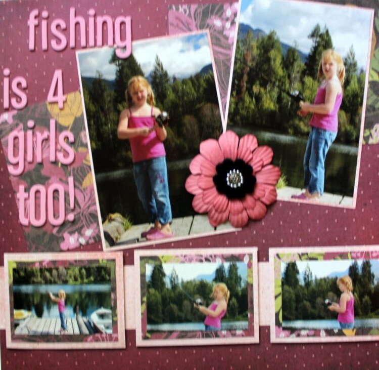 Fishing is for girls too!