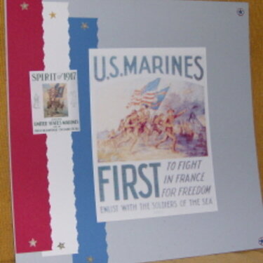 Marine poster