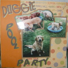 Doggie Pool Party