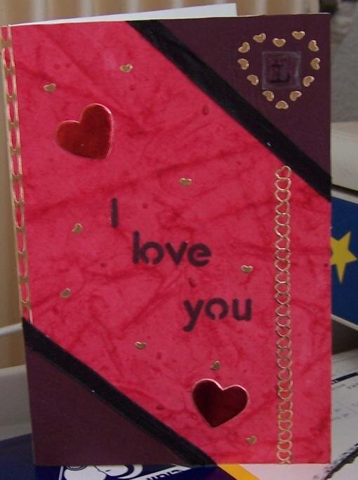 valentine&#039;s card