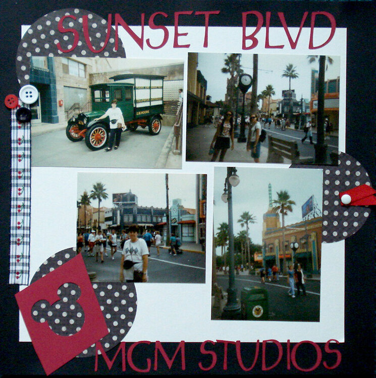 Sunset Blvd:  MGM Studios