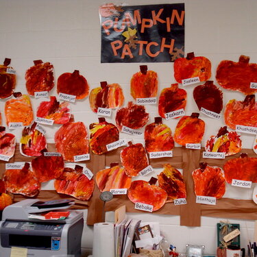 Kindergarten Pumpkin Patch