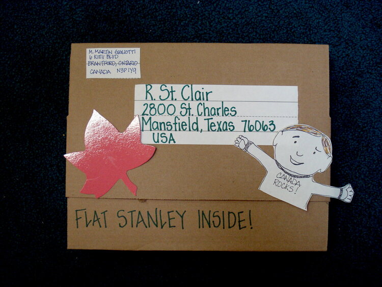 Box for Flat Stanley