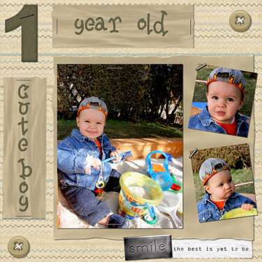 Tristan 1 year old
