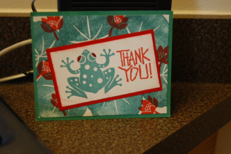 Thank you card