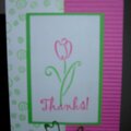 Thank you card